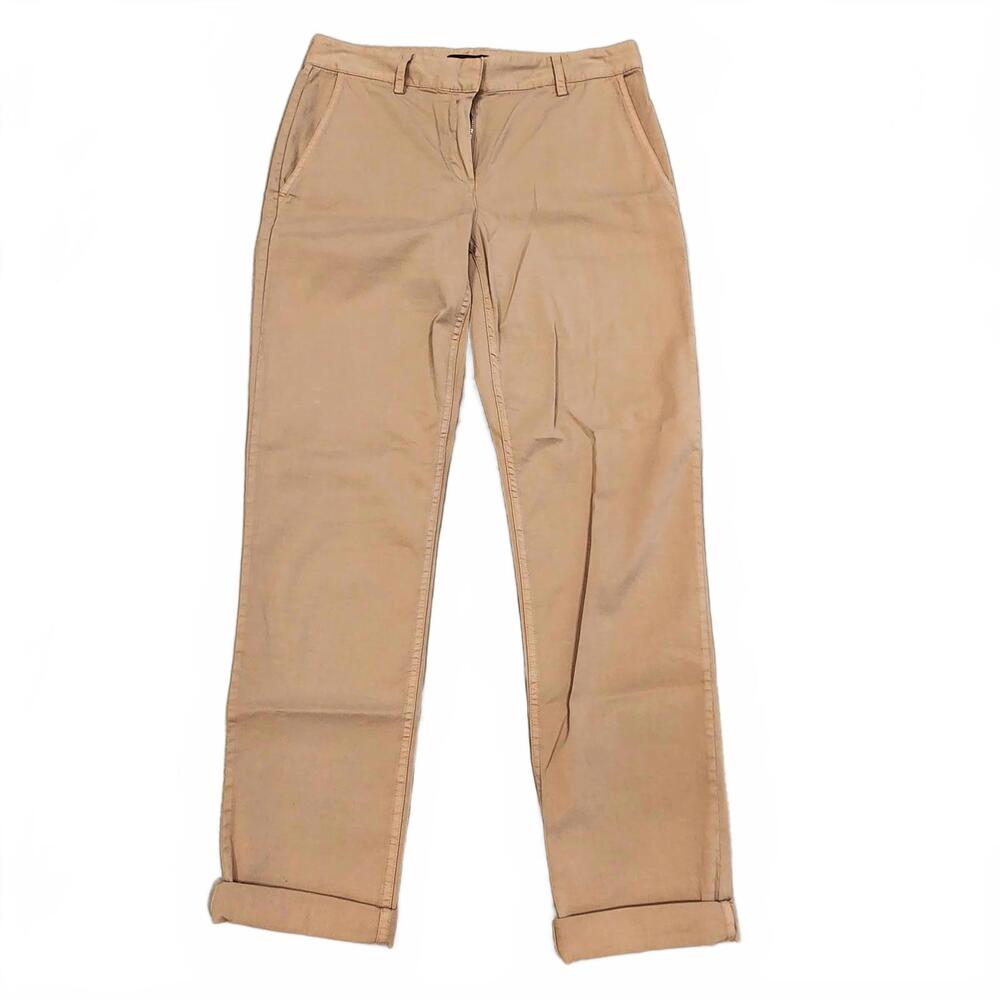 Theory Classic Fit Chinos - Tan Casual Trousers Women's Size 0